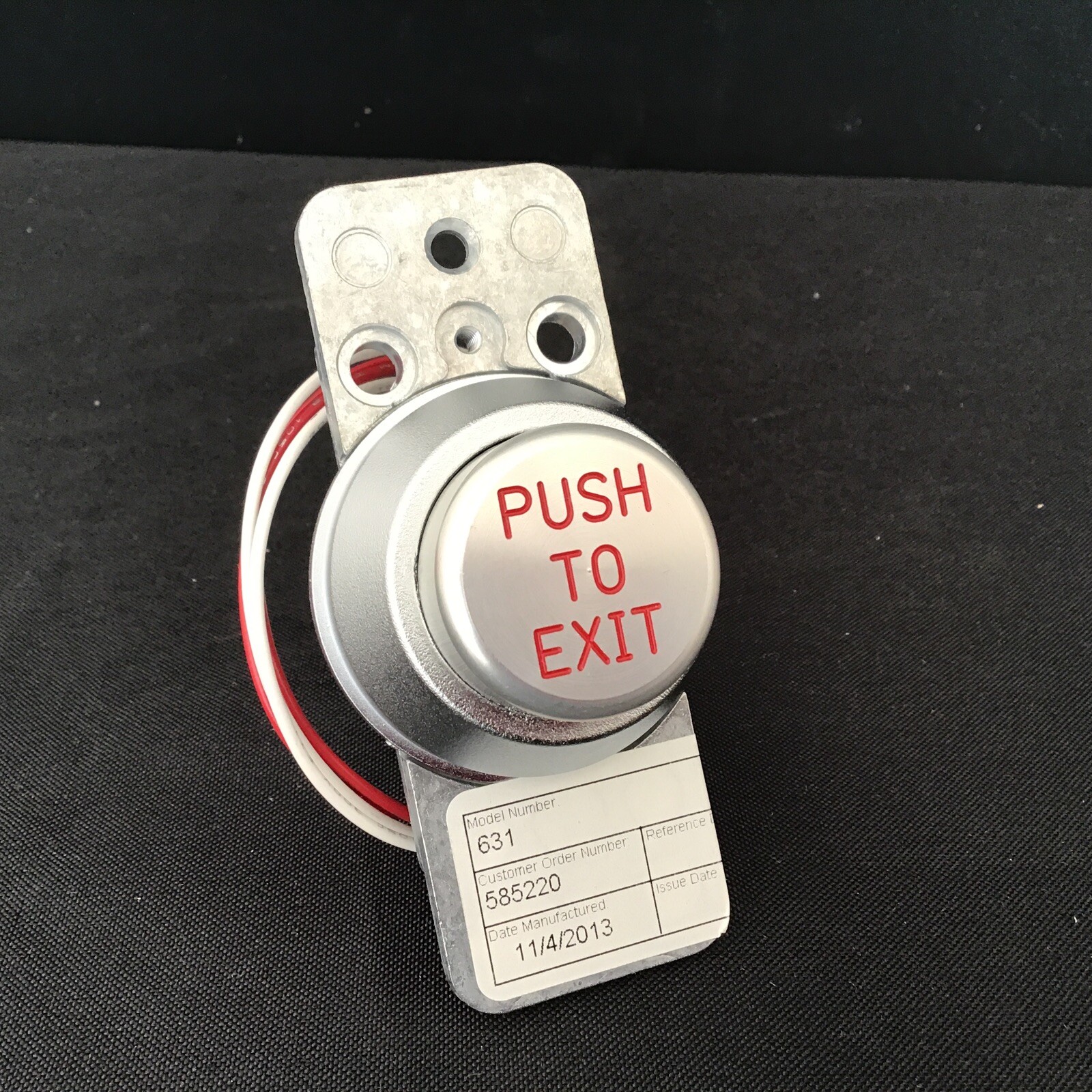 Locknetics 631ALEXDA Heavy Duty Push Button Schlage 12/24VDC *KB