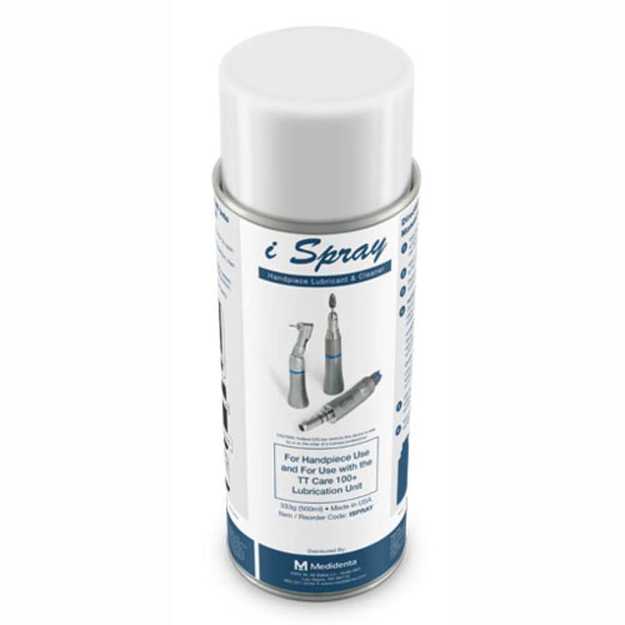 i Spray Dental Handpiece Lubricant Oil 17oz Maintenance Debris Removal Cleaner