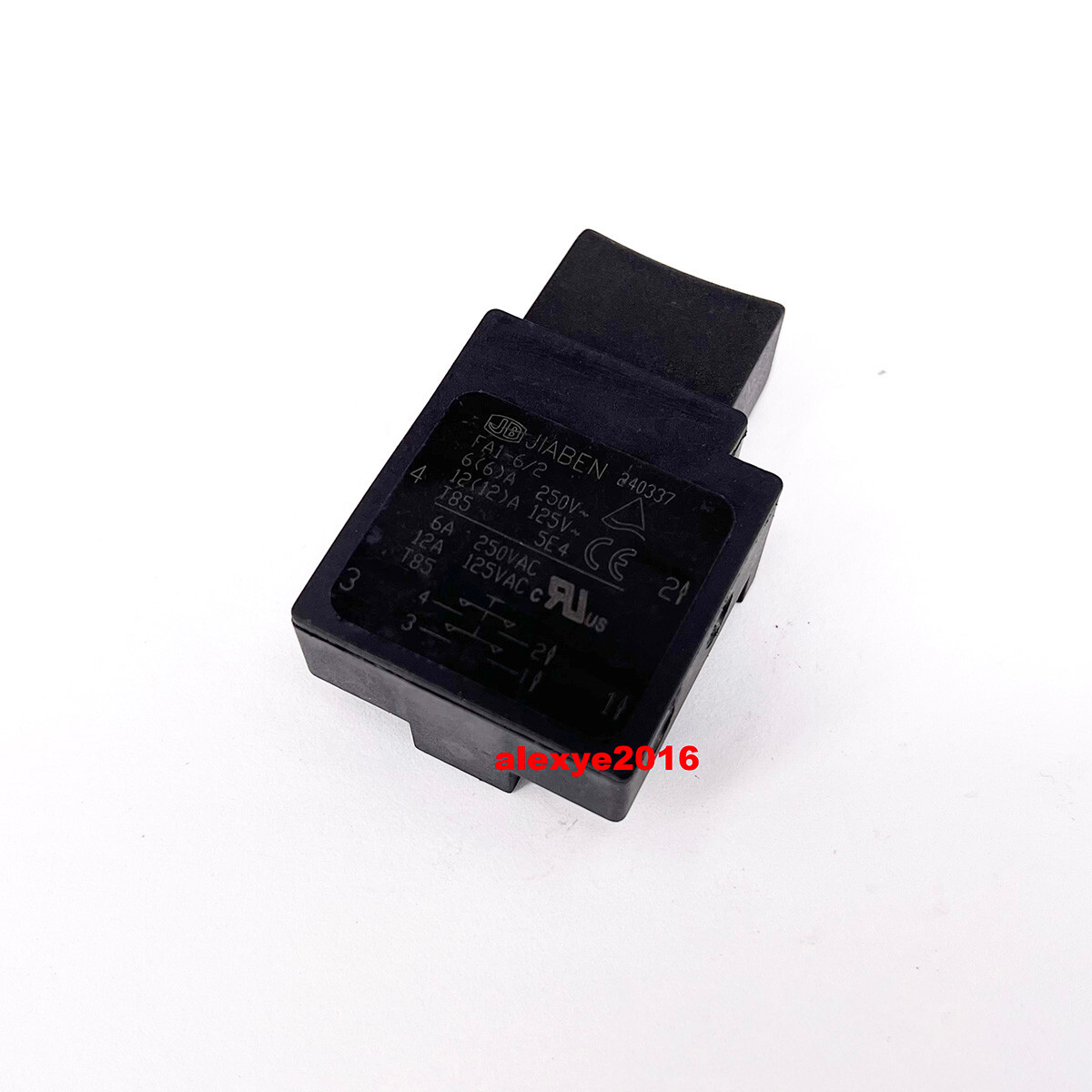 1 PCS JIABEN FA1-6/2 Switch 6A 250V / 12A 125V AC T85 5E4