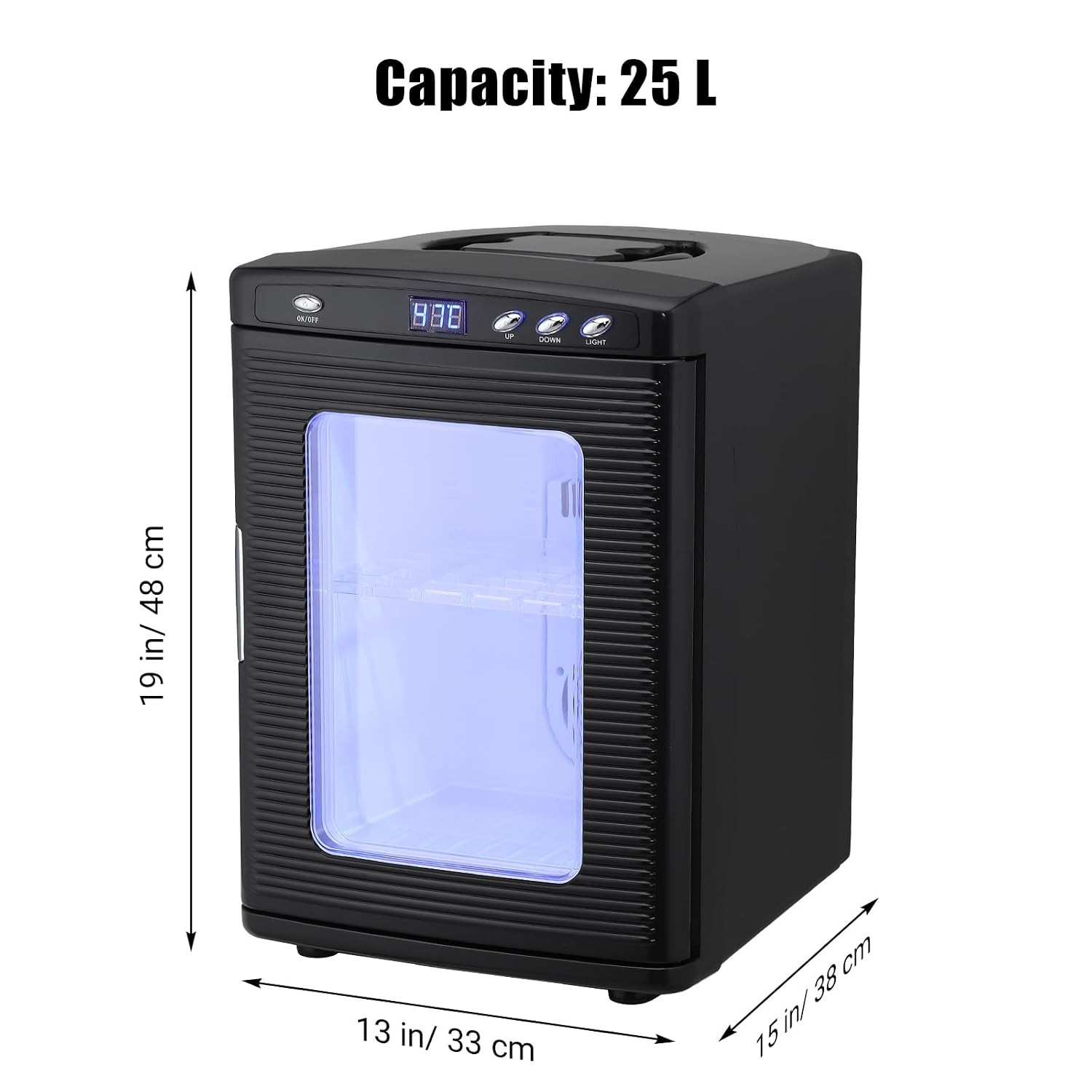 25L small Reptile Incubator, Hatching Eggs,Temperature Controlled 5°c-60°c