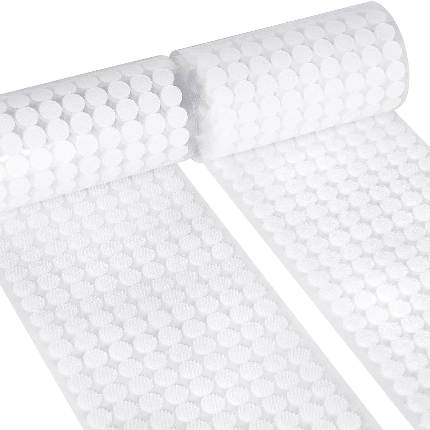Adhesive Dots,1050pcs(525 Pairs) Strong Adhesive 0.39 inch Diameter Sticky Ba...