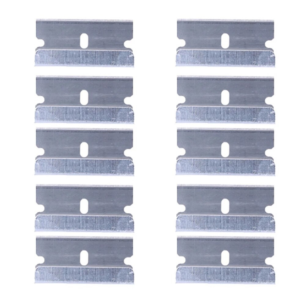100x Single Edge Extra Sharp Razor Blades Heat Treated Safety Knife Scrapers
