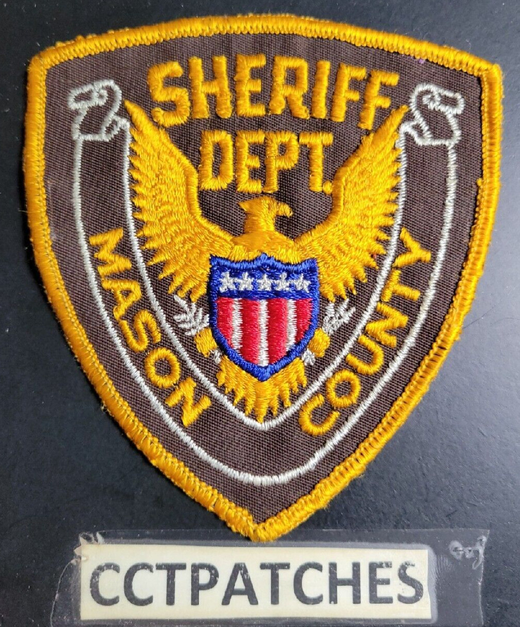 MASON COUNTY, ILLINOIS SHERIFF SHOULDER PATCH IL