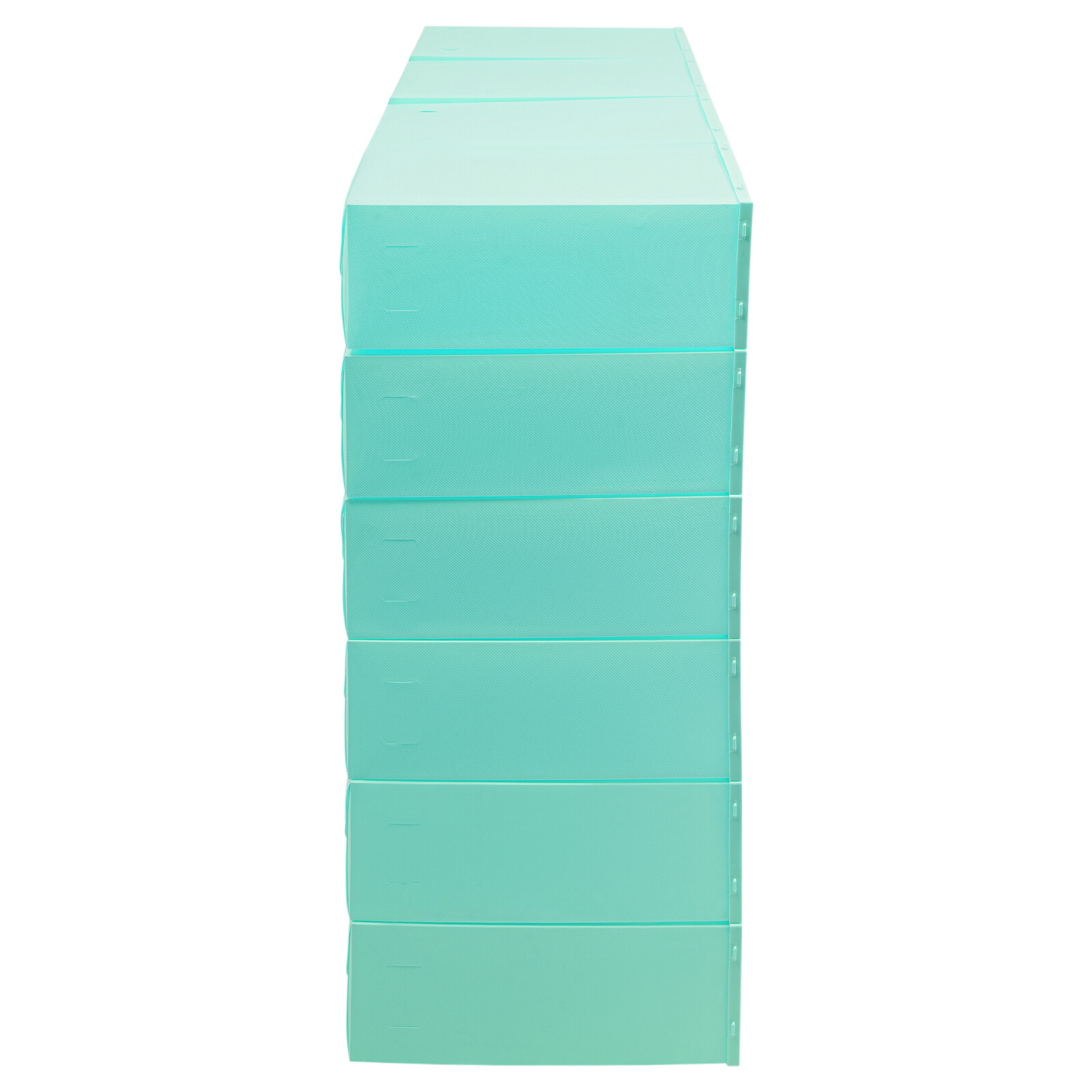 24 Pack Green Stackable Shoe Boxes Shoe Storage Box Shoe Storage Organizer