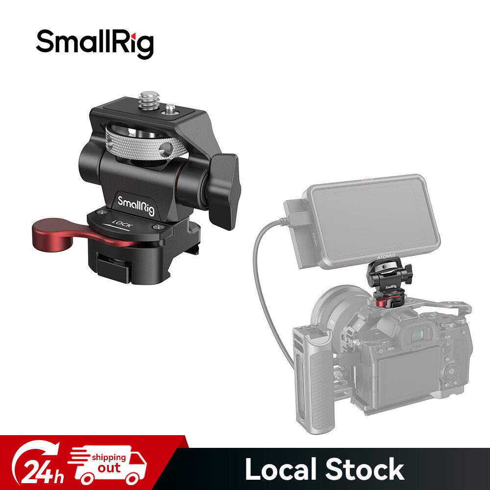 SmallRig 2906B Monitor Mount Swivel and Tilt Adjustable Camera NATO Clamp Holder