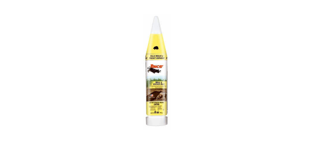 Tomcat 0372210 Mole and Gopher Bait, Garlic, Dark Gray