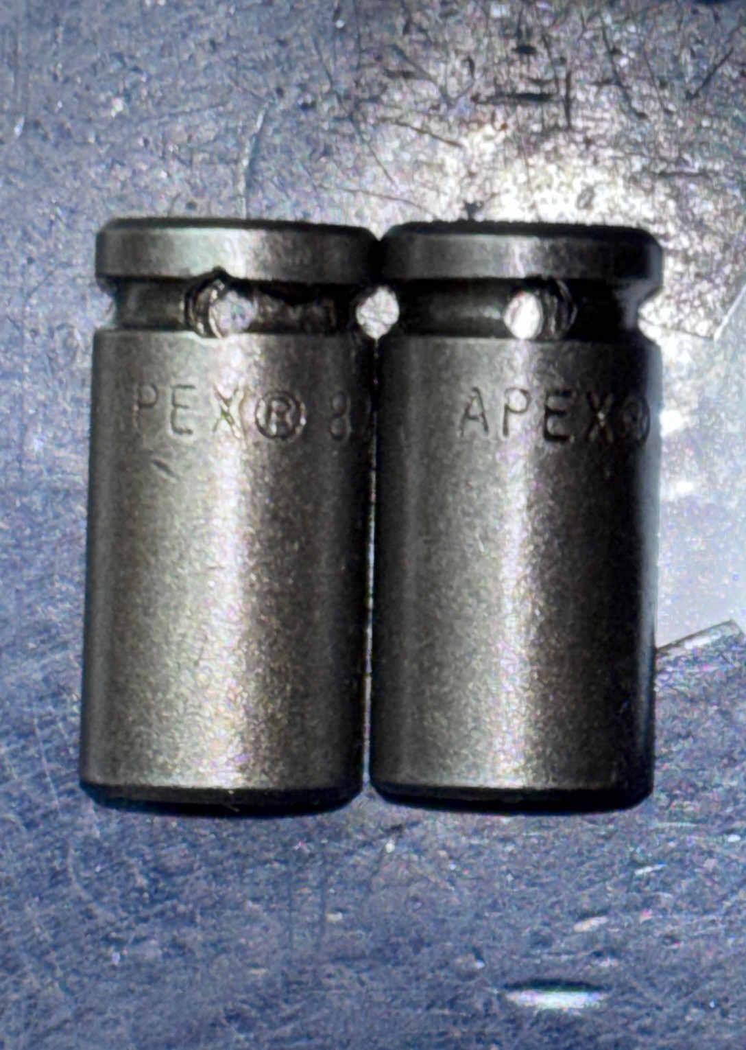 (2) Apex 1/4” Hex Bit Holder Adapter 1/4" Drive #825 TWO PCS