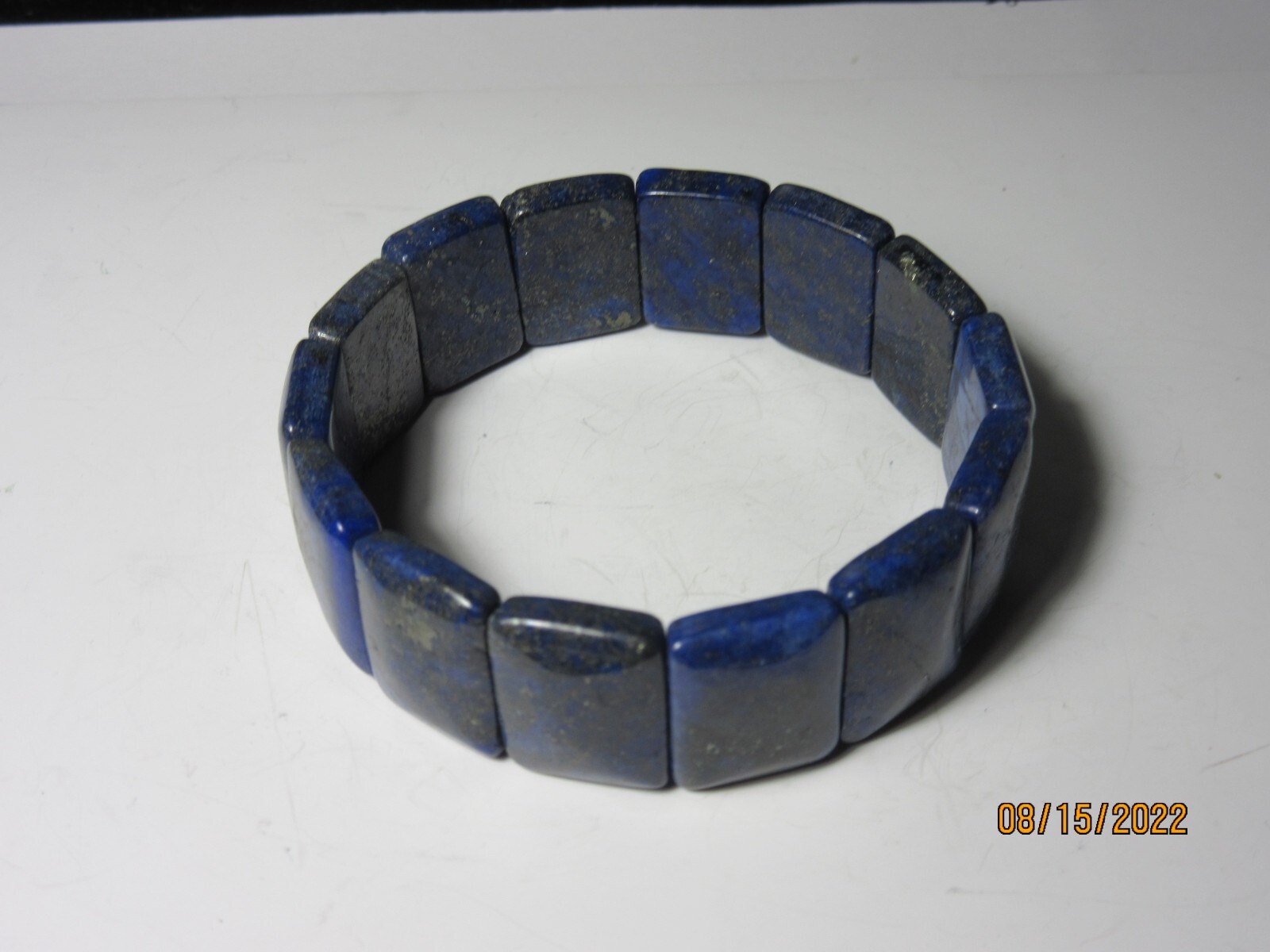AAA Lapis Luzuli Gemstone Stretch Bracelet LLSB-1