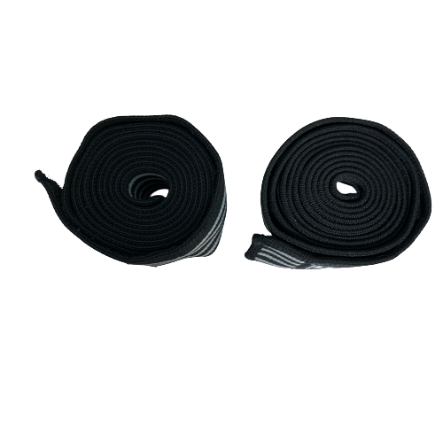 RitFit Powerlifting Knee Straps Pre-Owned Black