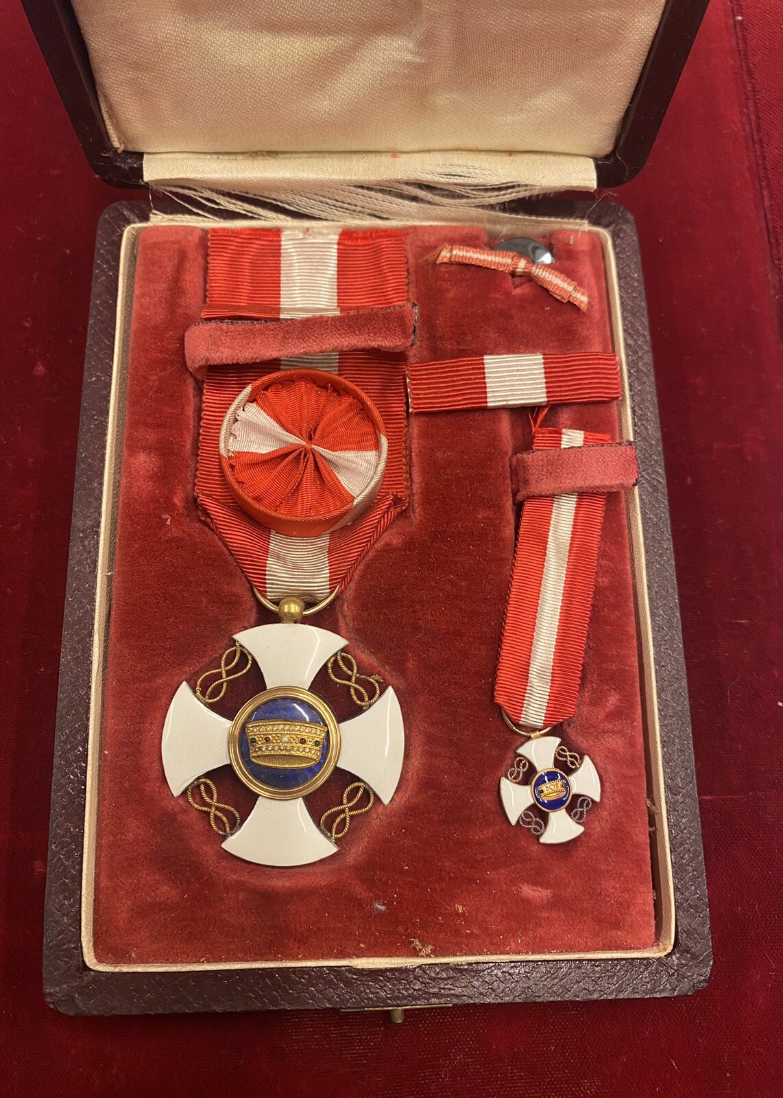 772 - Official Knight's Cross of the Order of the Crown of Italy