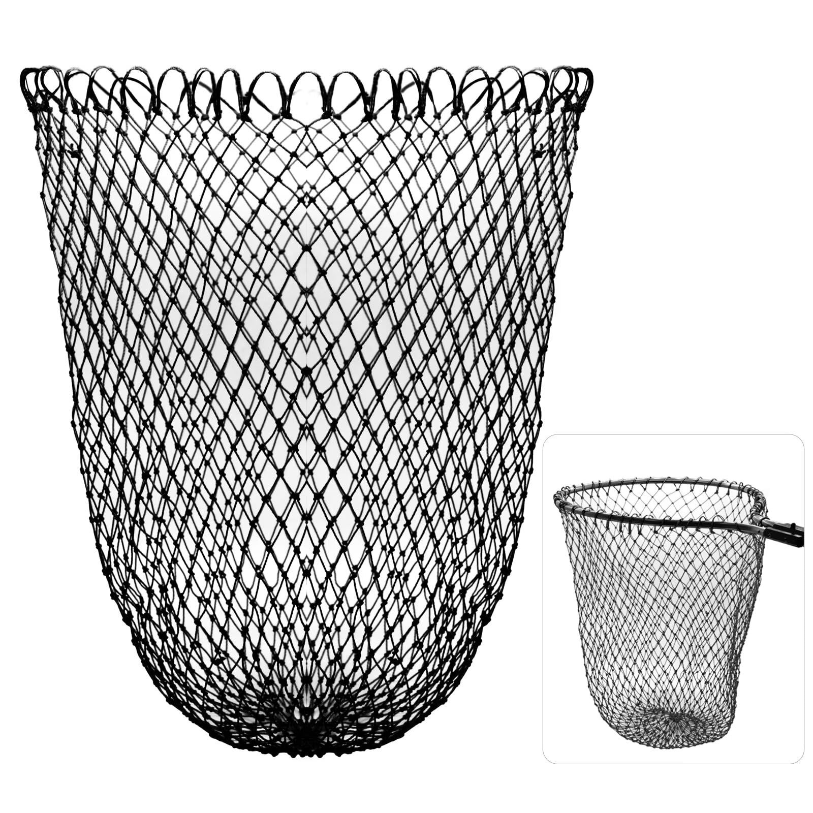 Dovesun Fishing Net Fish 15.75" dia-19.68" depth(49.45" Circumference), Black