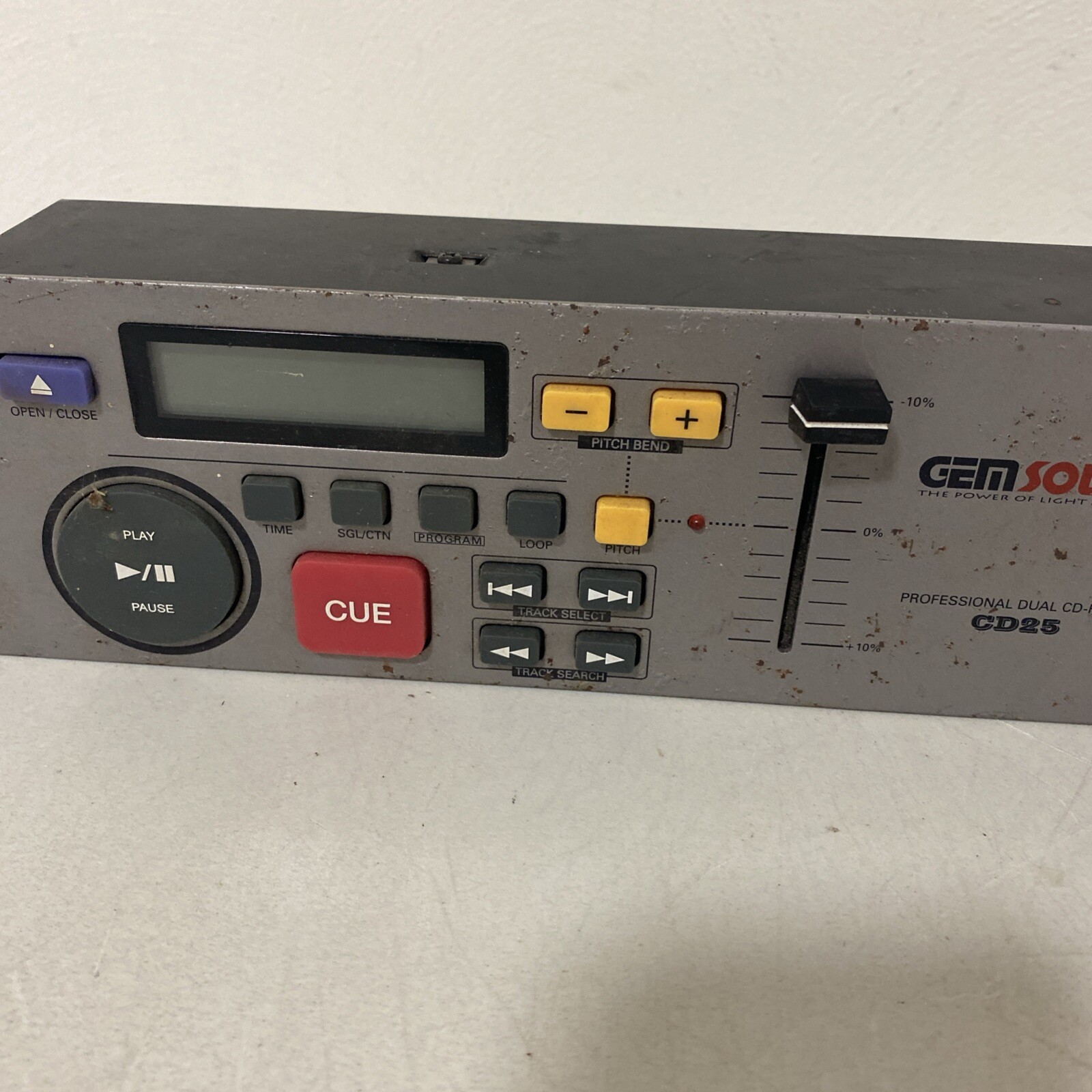 Gemsound CD25 DJ CD Player control module ONLY UNTESTED AS IS