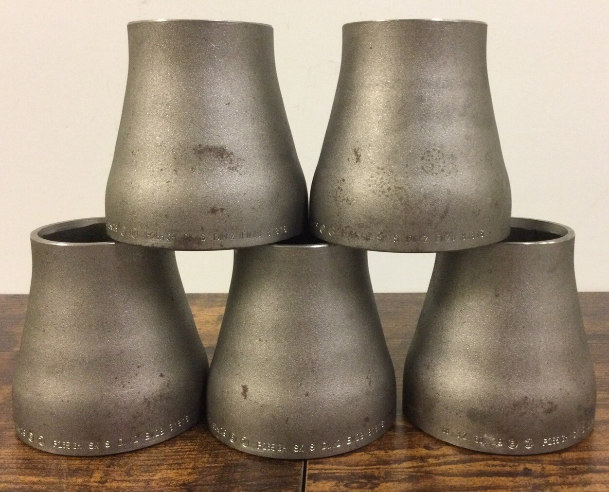 (LOT 5), STEEL BUTT-WELD CONCENTRIC REDUCER, 88x32 / 60x29, P265, FREE SHIPPING