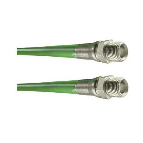 Piranha® LLGR 1/8" x 50' Sewer Jetter Hose 4000 PSI Green (MxM) LLGR-MM02X50