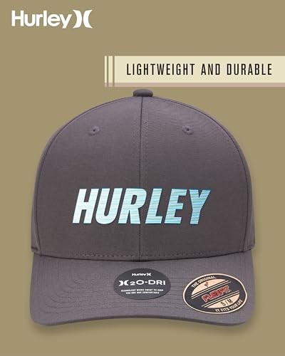 Men's Trucker Hat - H2O-Dri Stretch Curved Bill Small-Medium Anthracite