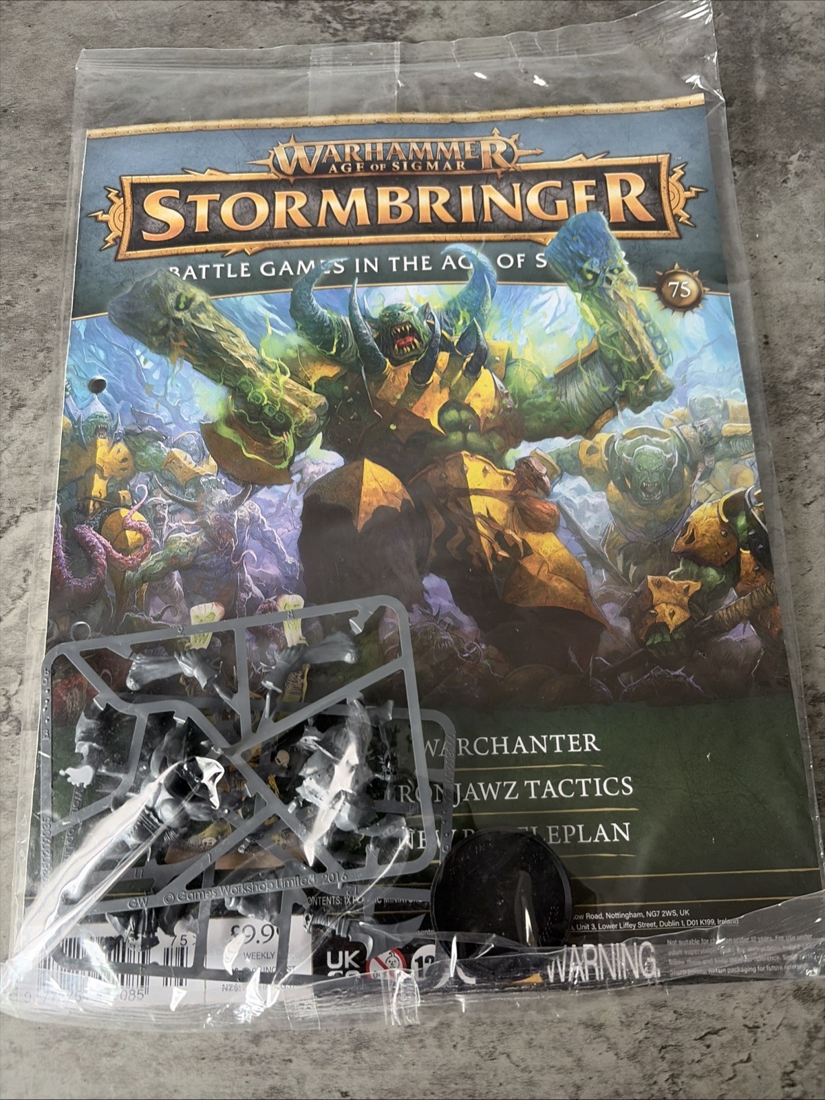 Warhammer  Warchanter miniatures AOS 75 stormbringer New On Sprue Sealed