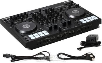 Roland DJ-707M 4-deck Serato DJ Pro Controller with Drum Machine and Vocal