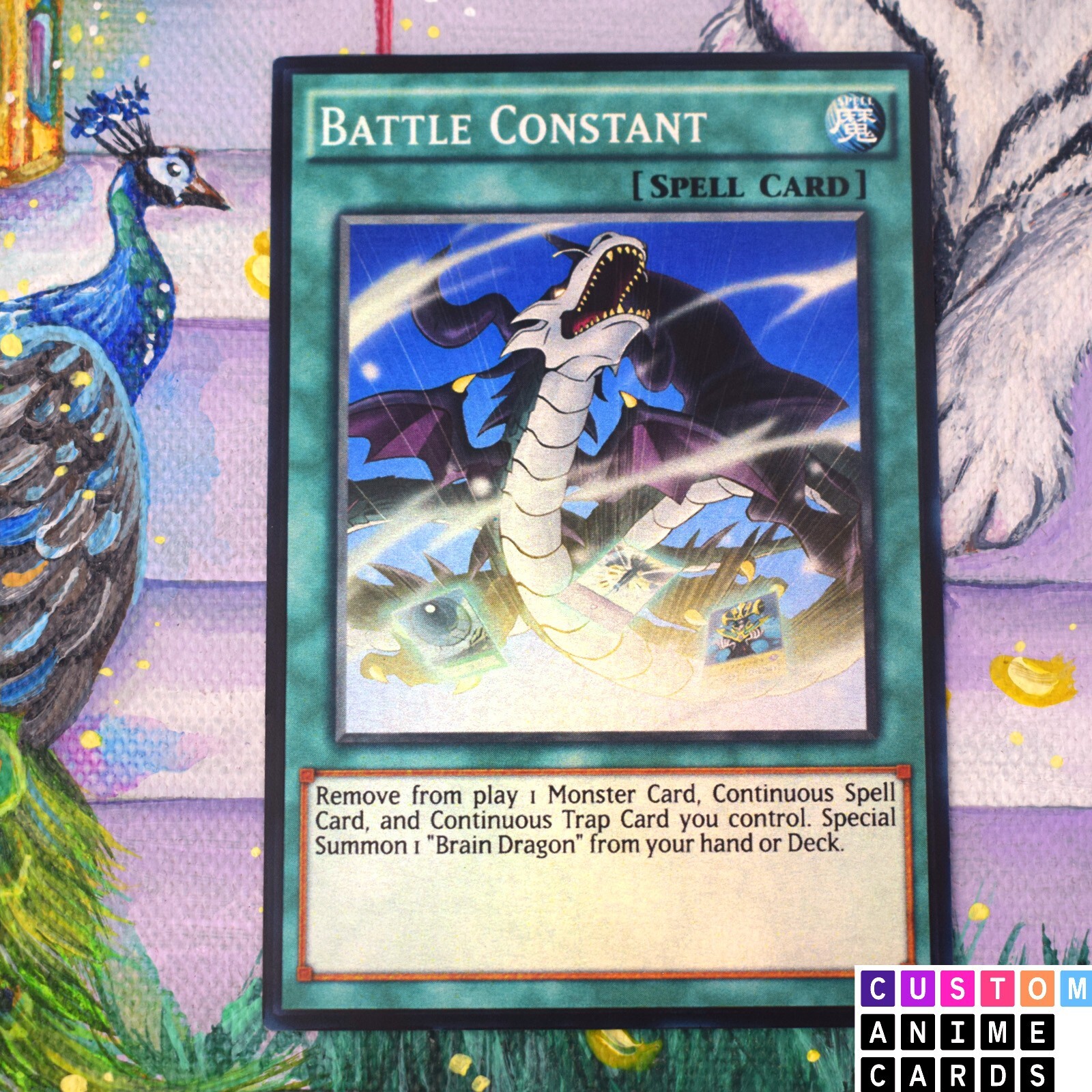 Battle Constant ANIME EFFECT HOLO card