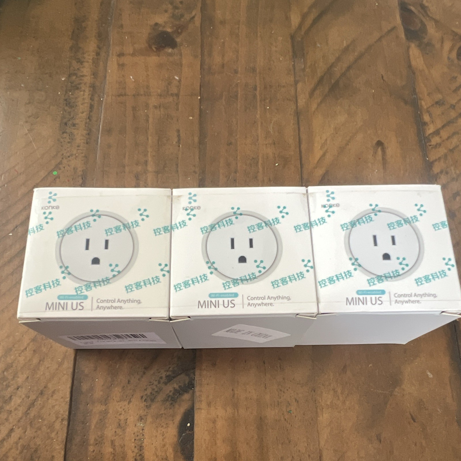 Konke Mini Wi-Fi Smart Plug, US, Alexa Compatible, Indoor, White X001XJFPET