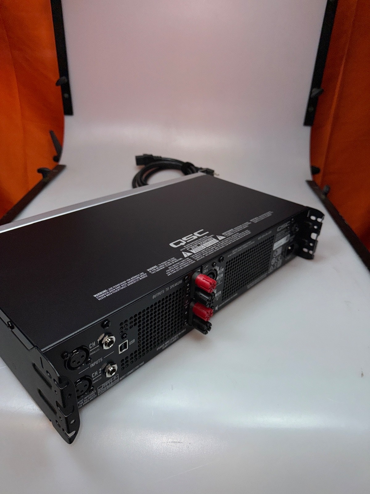 QSC GXD 8 2ch Digital Amplifier W/ Onboard DSP