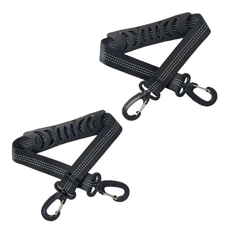 2xMulti Purpose Ski Boot Stabiliser Straps Secure Binding for Winter Sports Gear