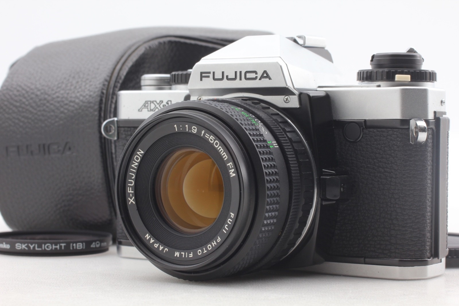 [N MINT] Fuji Fujica AX-1 Film camera X-Fujinon 50mm F/1.9 FM Standard Lens #819