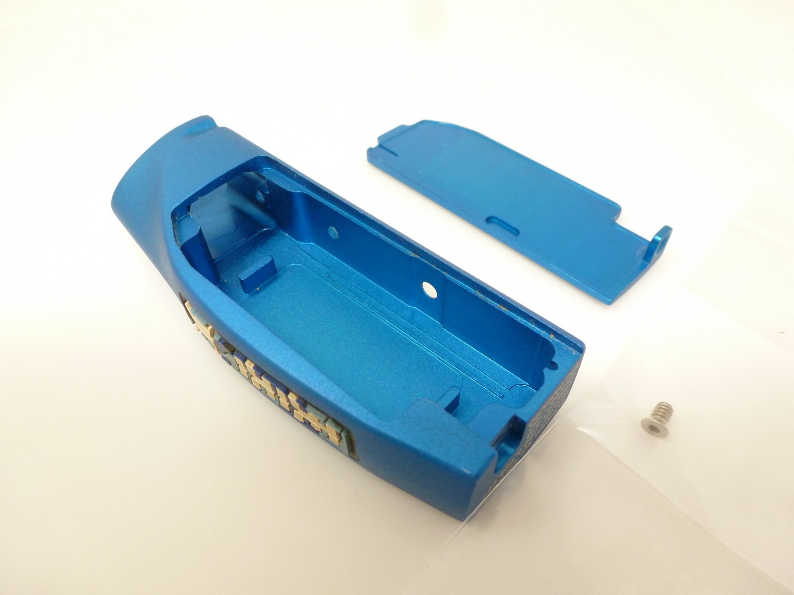 INVERT MINI FRONT FOREGRIP BATTERY & BOARD COMPARTMENT DUST BLUE PAINTBALL NICE
