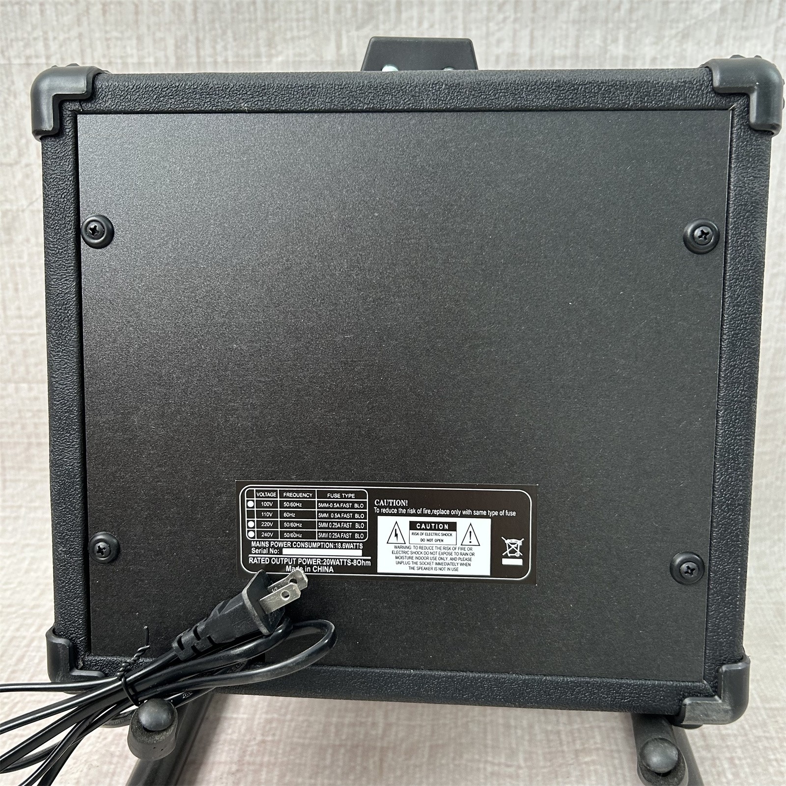 Electric Guitar Speaker 110v15 Watts Suitable for Guitar Bass USA Shipment