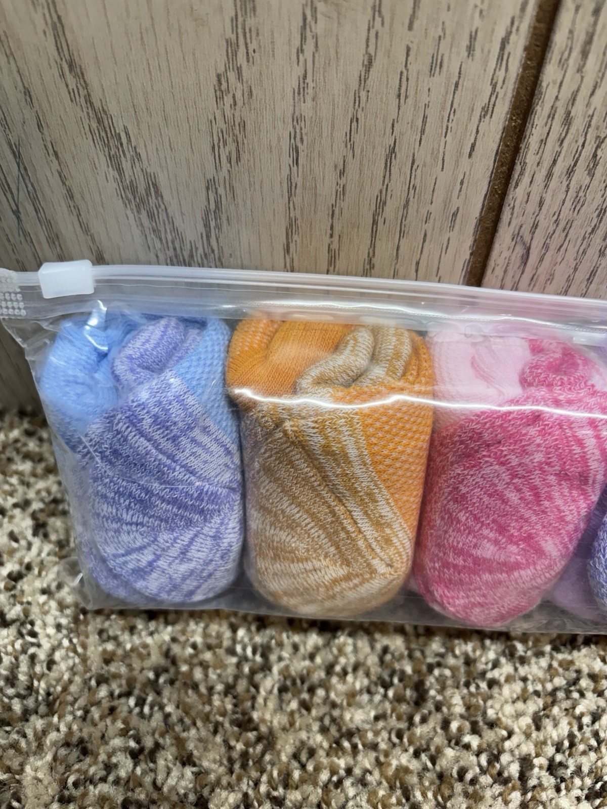 SixDaySox Multi-Color Running Socks. Size: Small. Pack of 5. NEW!
