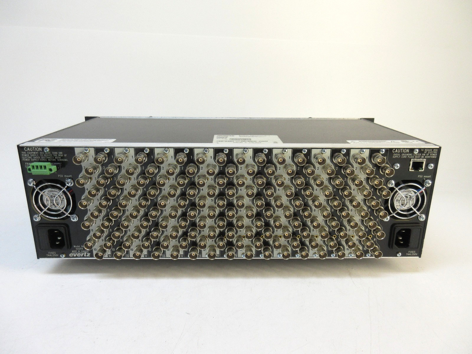 Evertz 500FR Compact Distribution Main Frame Only