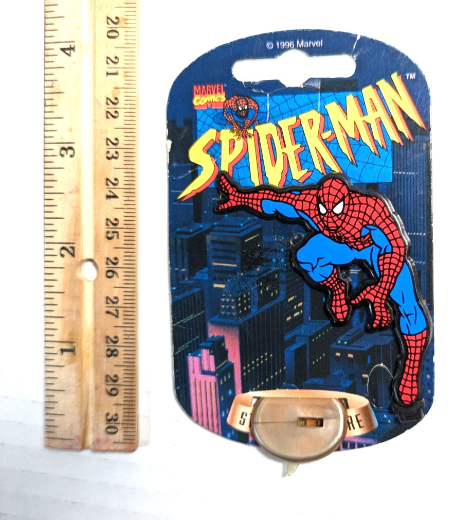 VTG 1996 MARVEL COMICS SPIDERMan STAND-UP FIGURE DUFORT & SONS UK