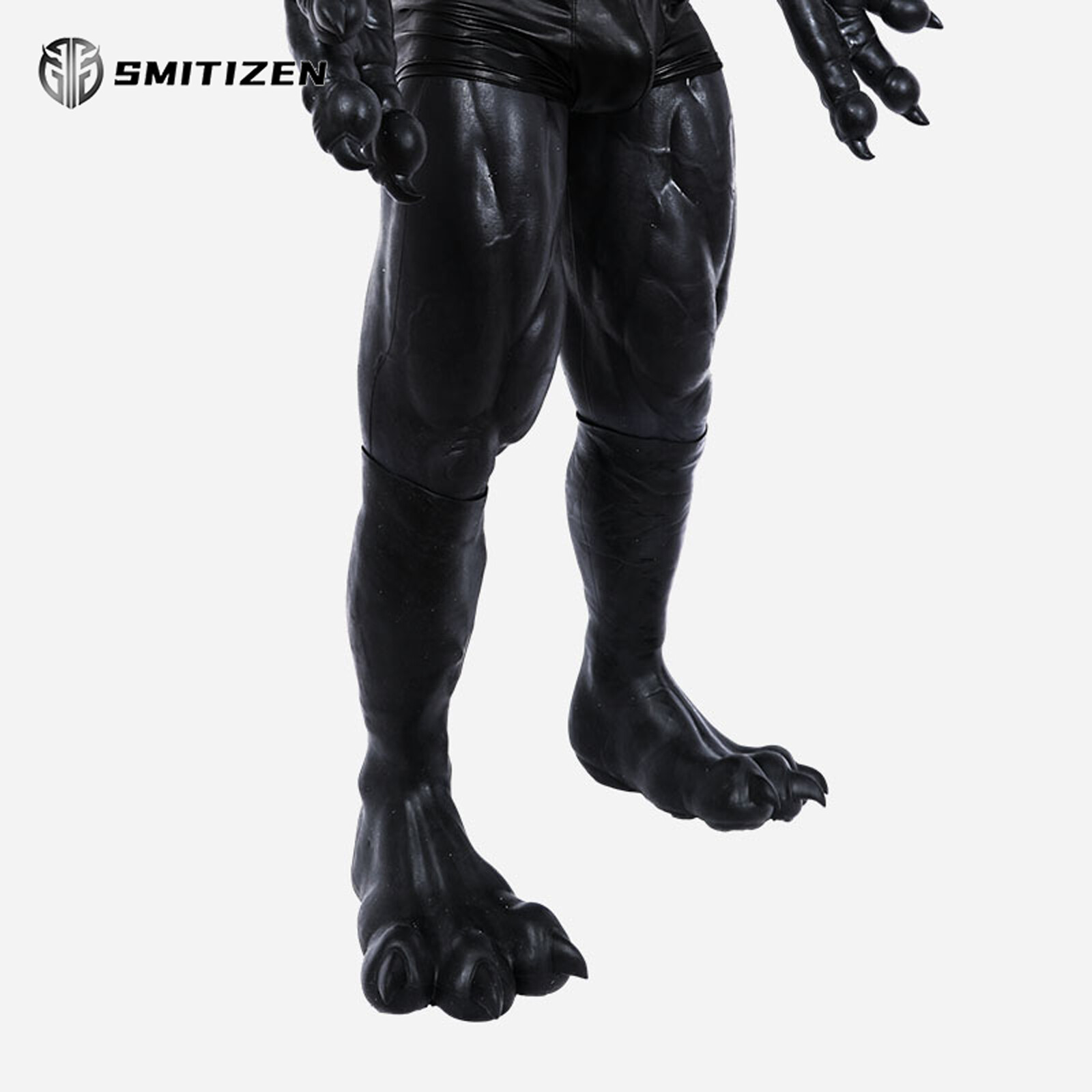 Smitizen Black Silicone Dragon Three-toed Beast Paws Costume for Halloween Cos