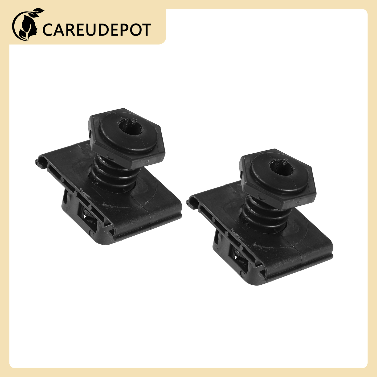 Adjustable Hood Bumper Buffer 55276482AB for Dodge for Ram 2500 03-05 Item of 2