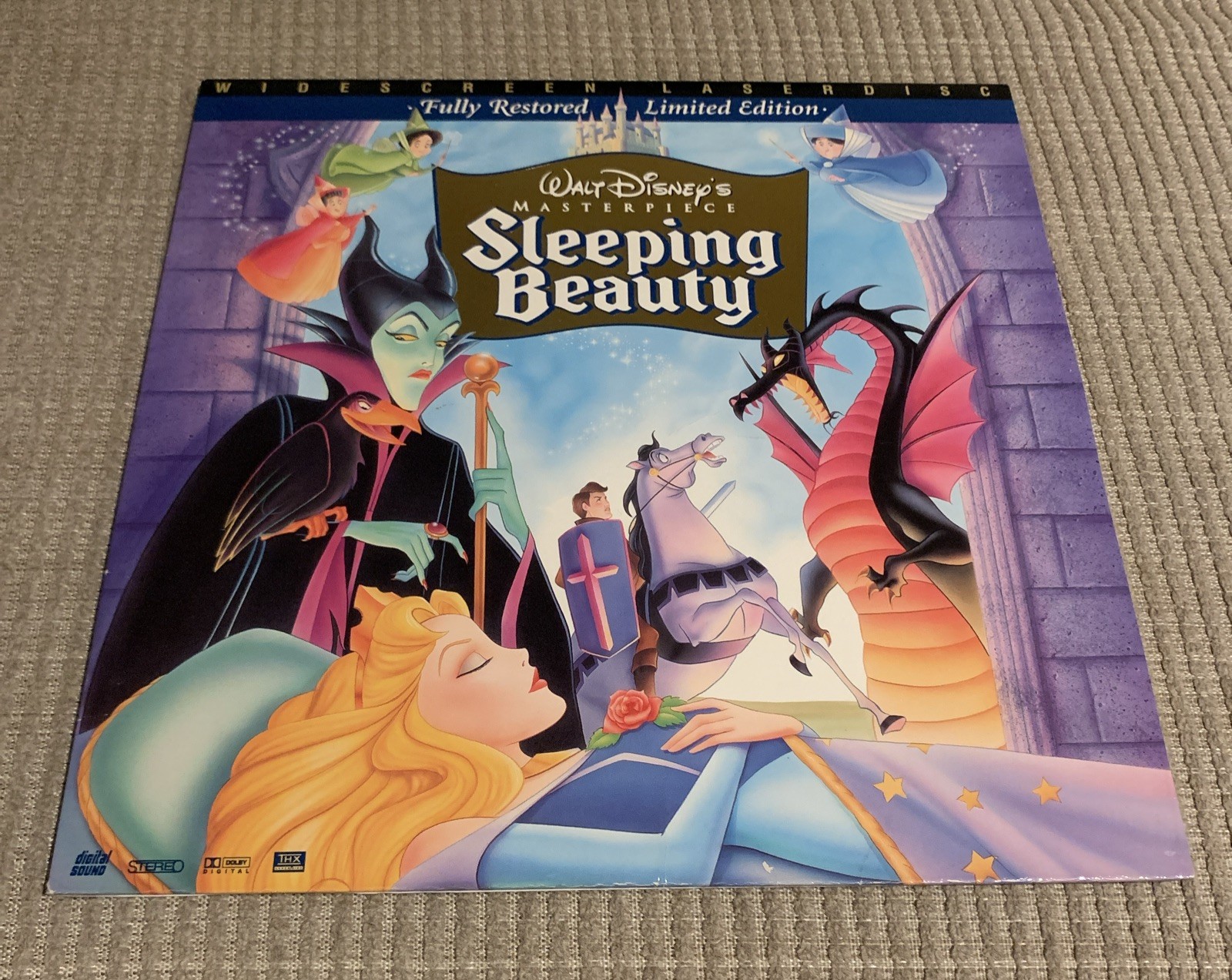 Sleeping Beauty (Laserdisc) Widescreen THX AC-3 FULLY RESTORED DISNEY LIMITED!