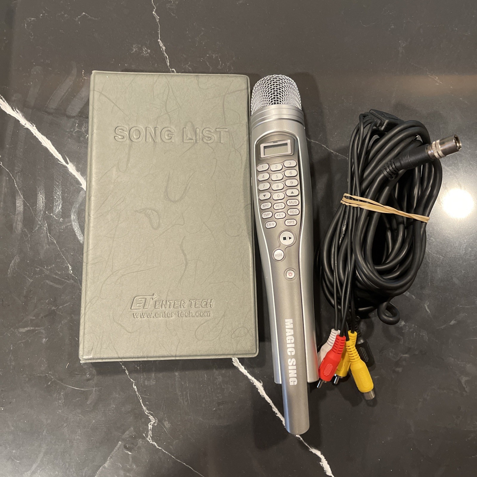 Magic Sing Karaoke Microphone Viideoke LP000012 tested works great