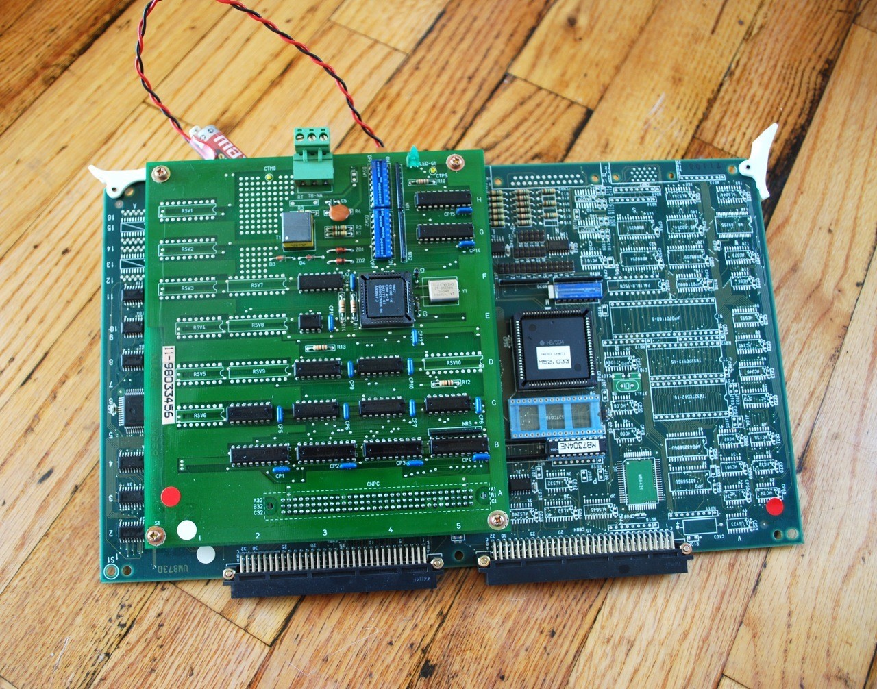 Nachi UM858 Circuit Board 11-98033456 & 13-98030507 - USED