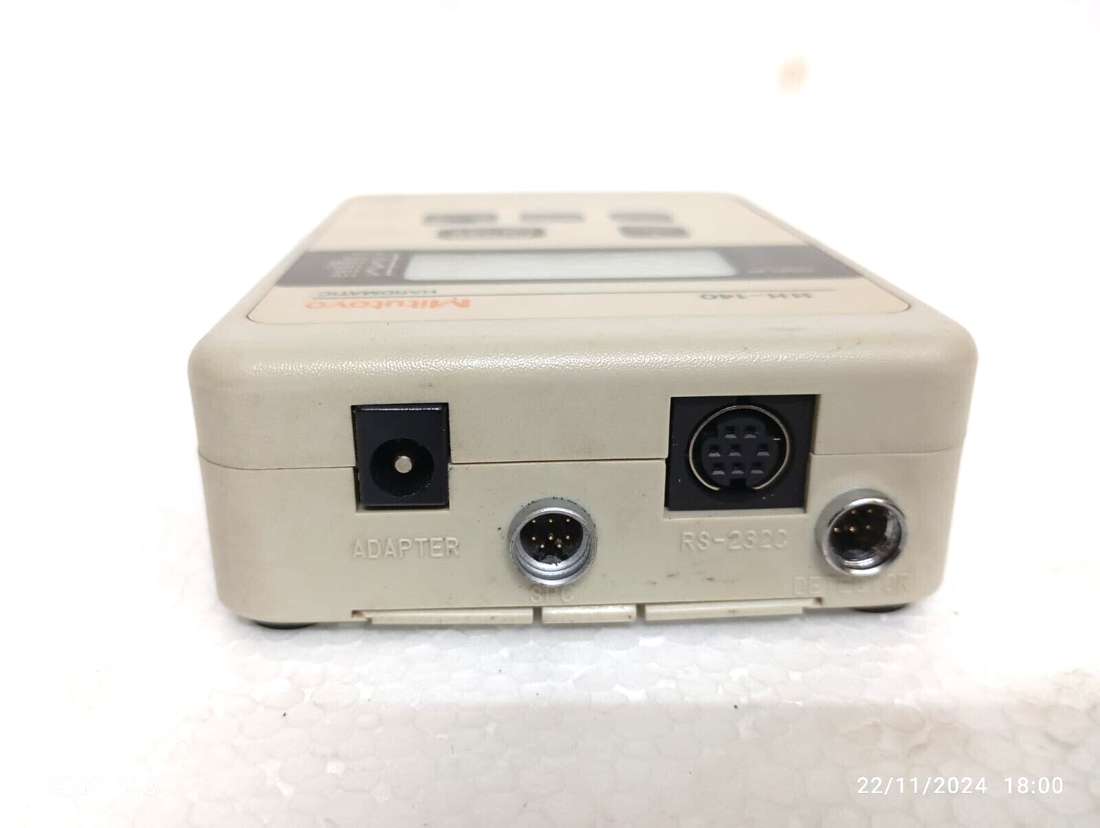 Mitutoyo HH-140 hardness testing unit