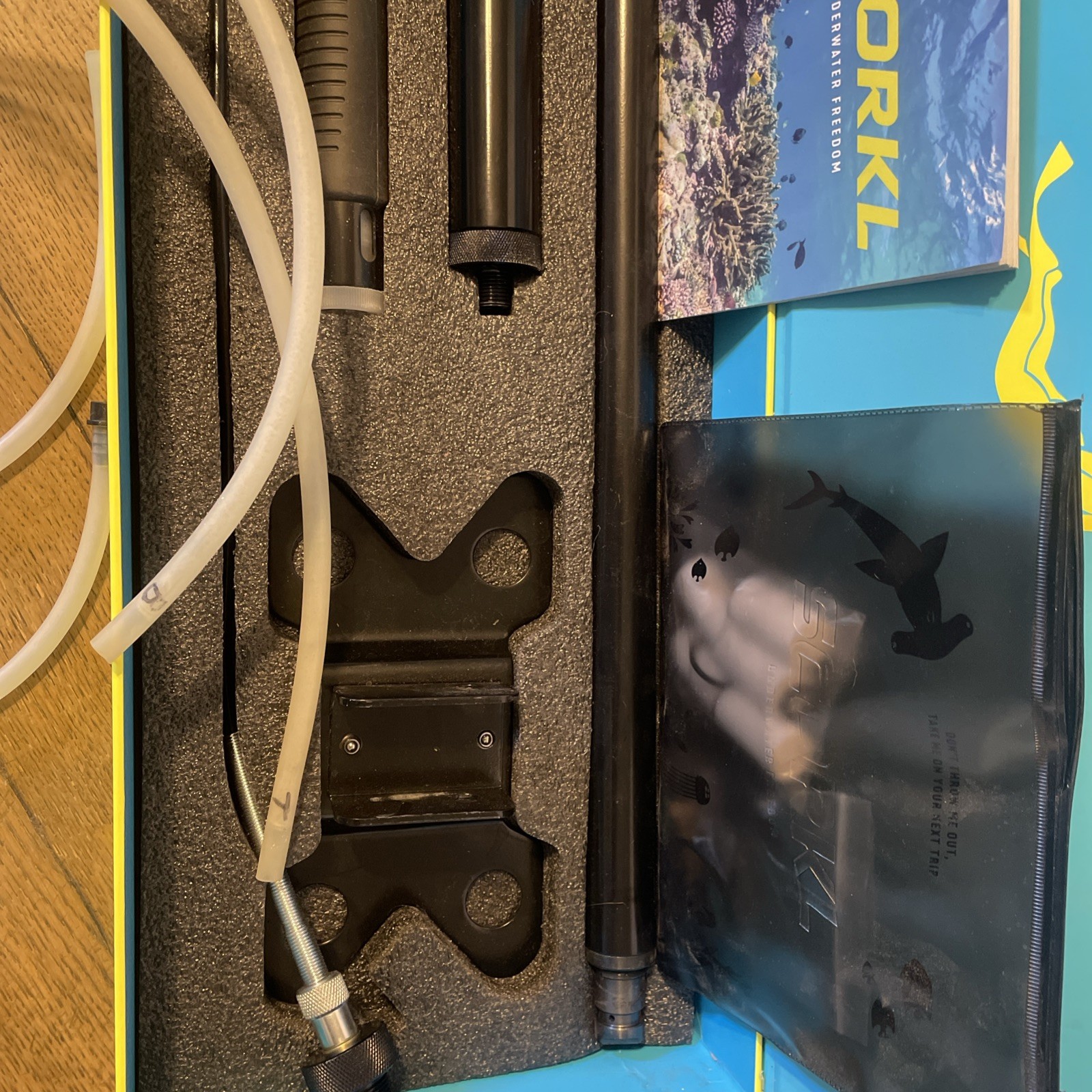 Scorkl Scuba (2) Regulator Tanks and Pump Bundle Pack