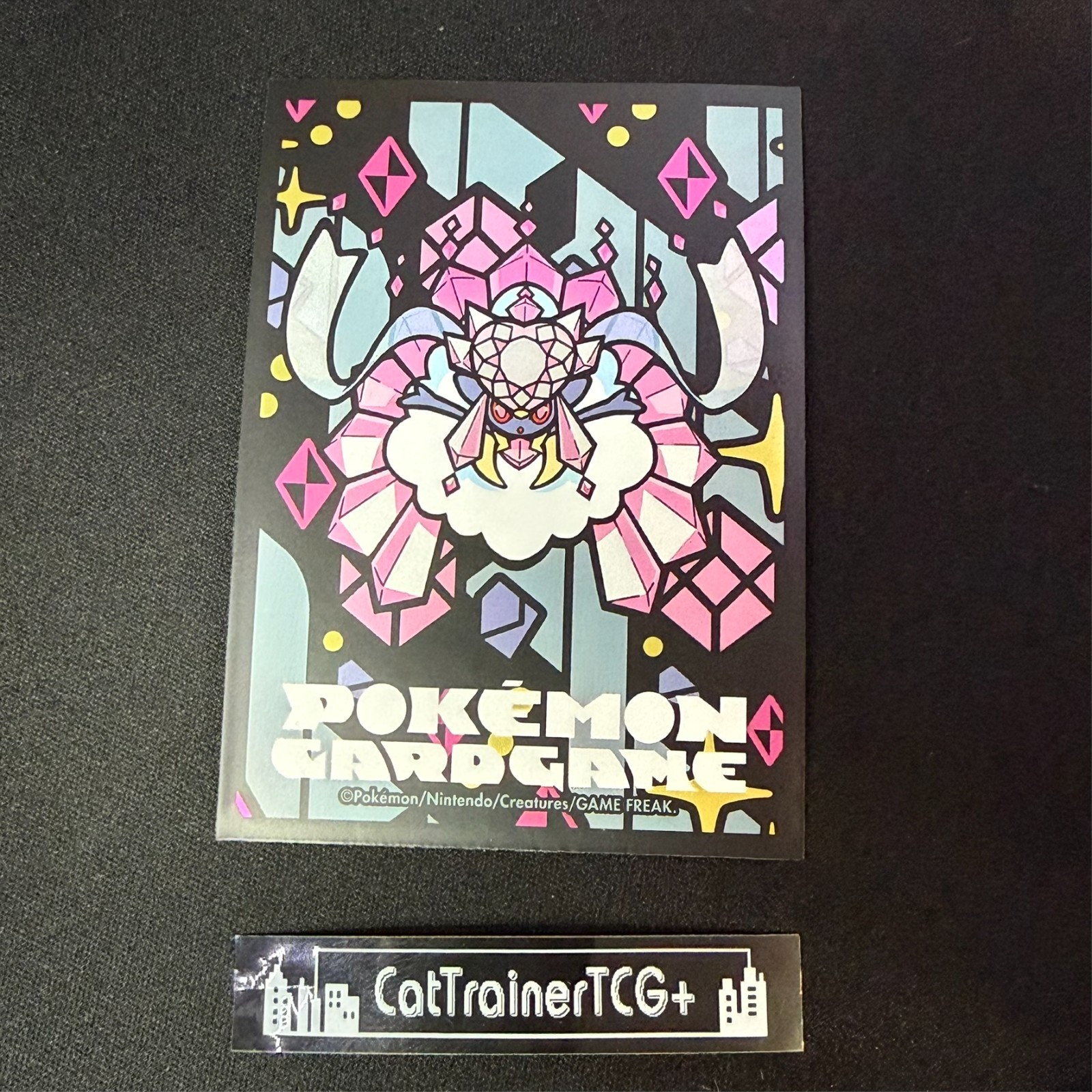 x1 Mega Diancie Sleeve Metalic Matte Pokemon Center Japan Original New