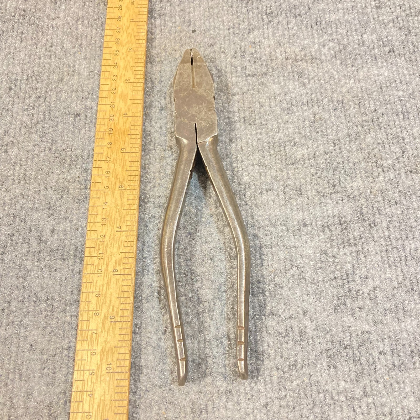 Vintage Utica 8" Competition Side Cutting Pliers #1050 USA
