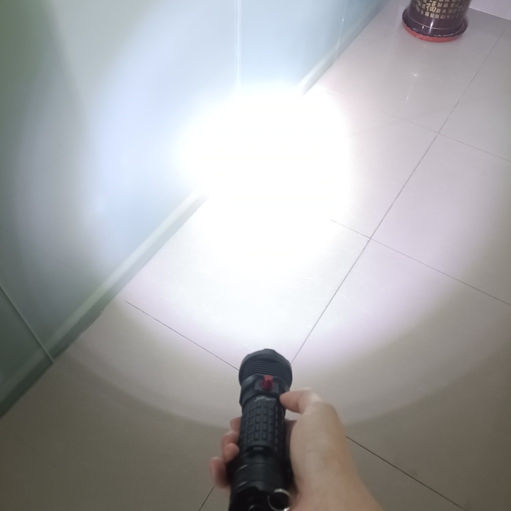 Diving Flashlight 50 Meters Underwater Lantern Searchlight Scuba Lamp US
