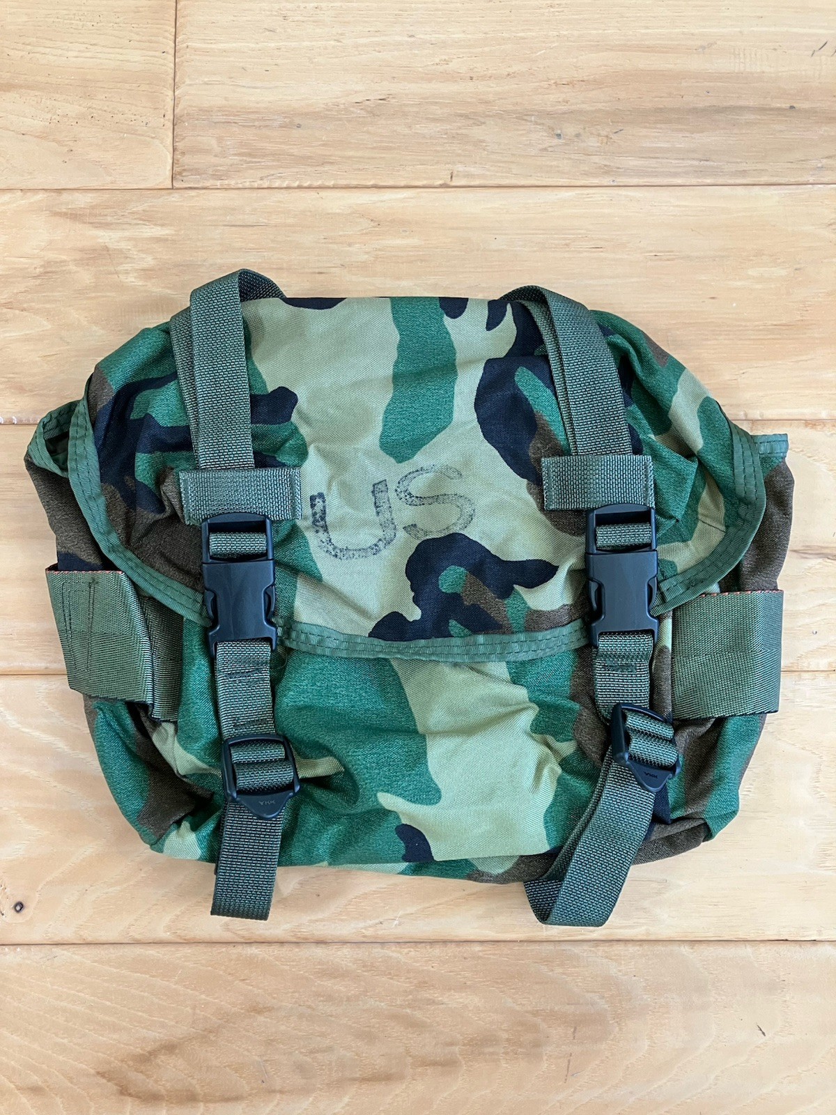 U.S. Military Woodland M81 Camo Butt Pack Field Training Pack