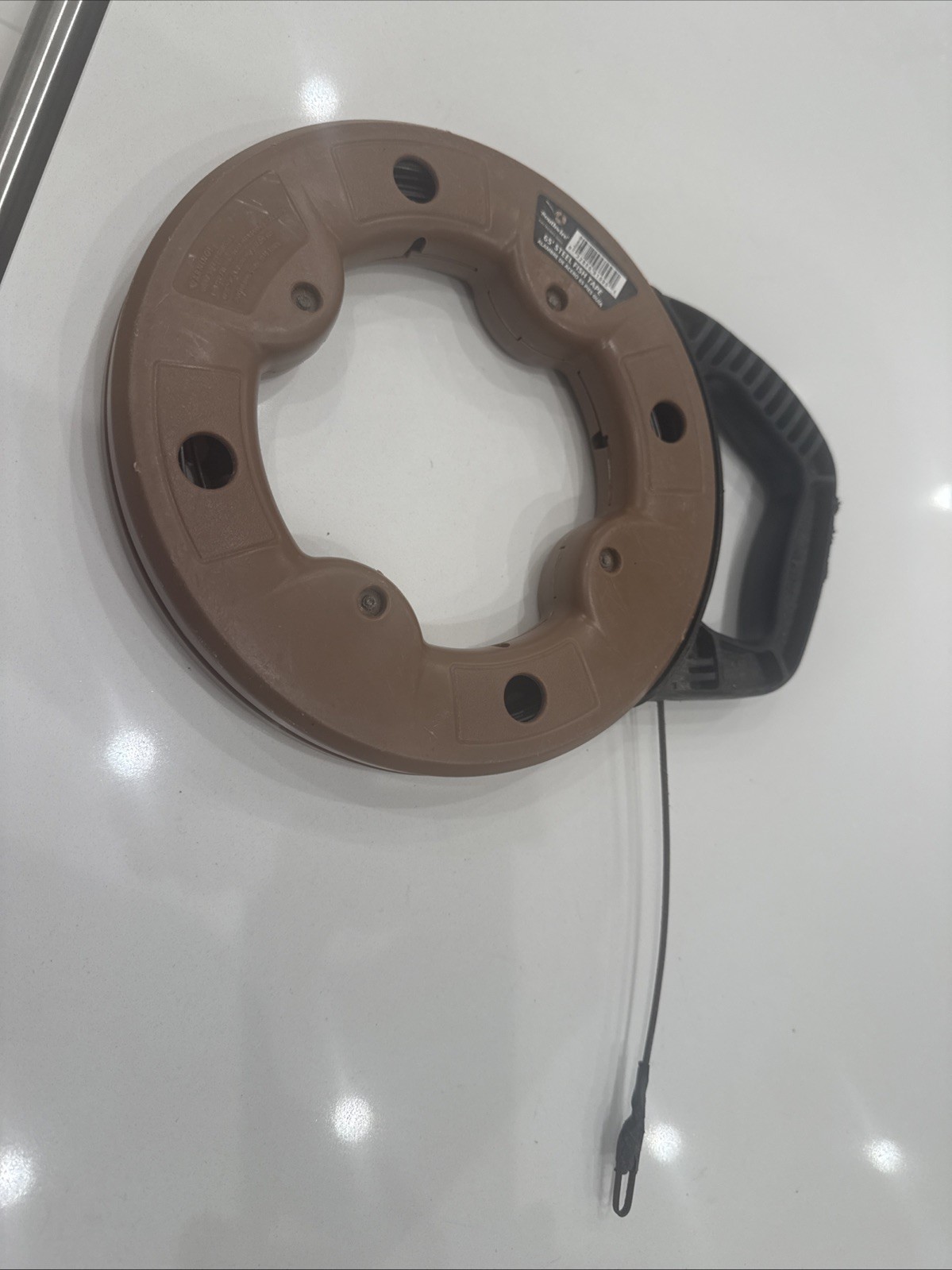 Southwire Steel Fish Tape 438-5 65' X 1/8" For Electricians Or Wiring