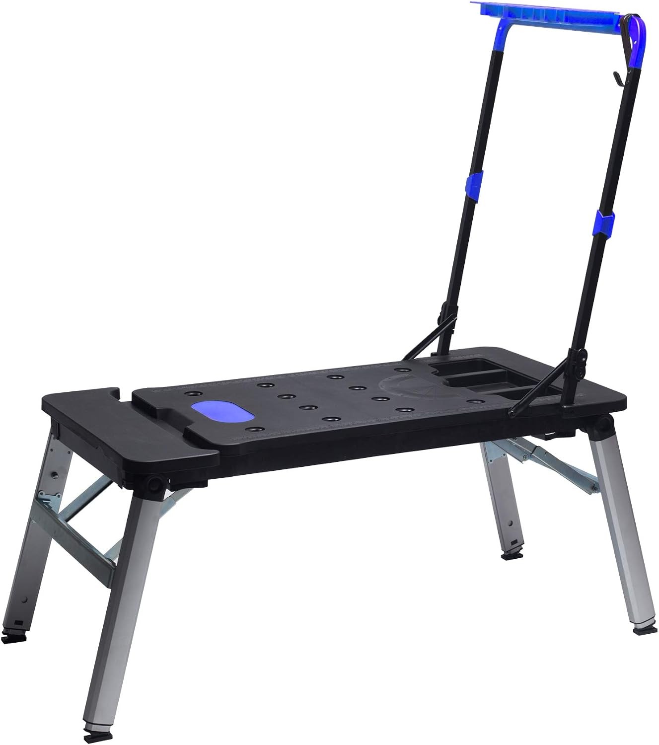 Astro Pneumatic Tool 55670 7-IN-1 Workbench,Black,gray,blue