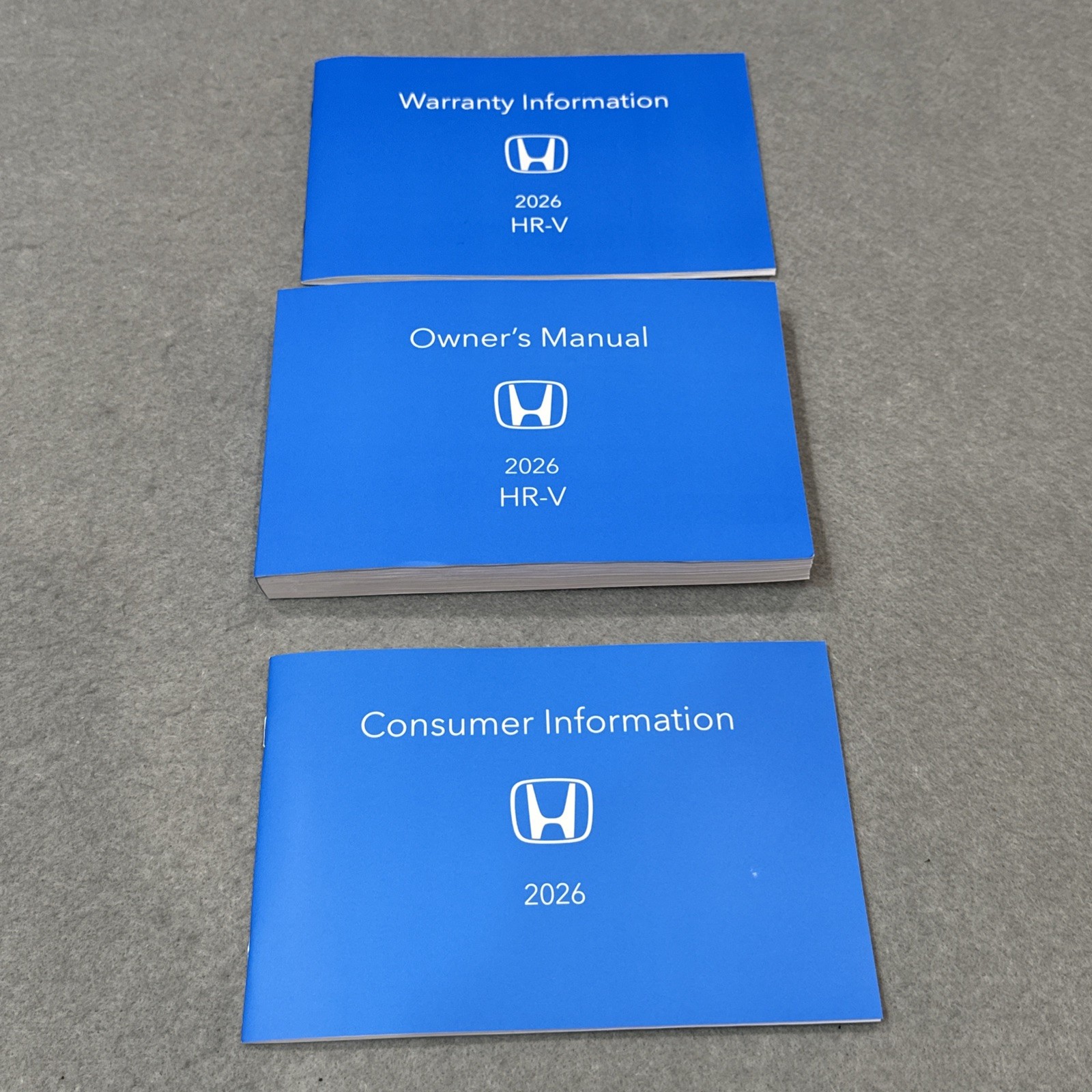 2026 Honda HR-V Owners Manual Set NEW HRV Factory Original User Guides Books 26