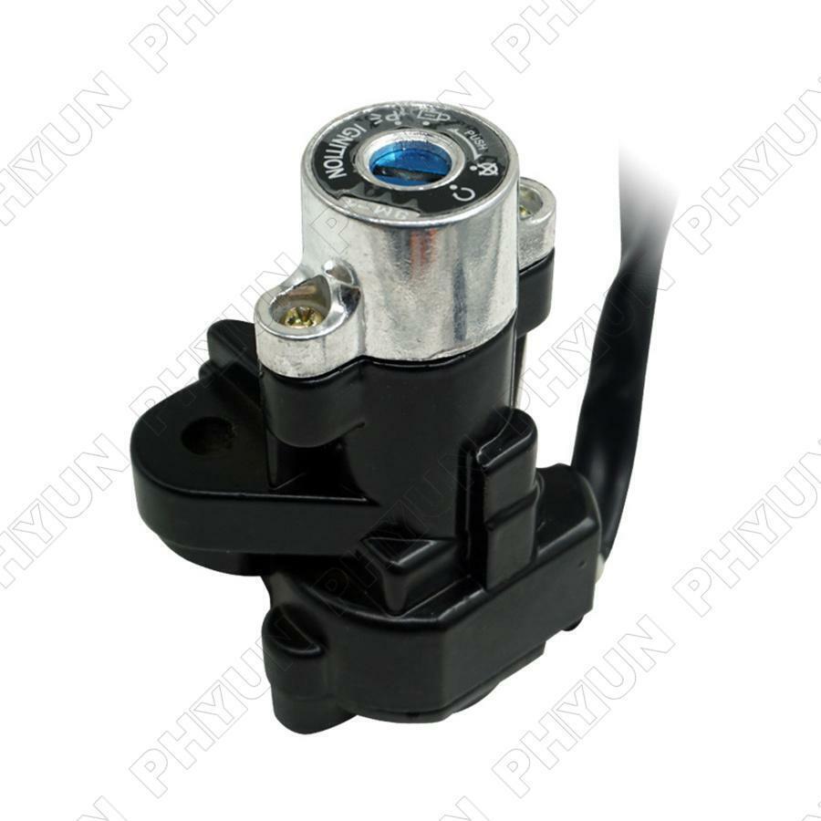 Universal Motorcycle ATV Modified Ignition Key Lock Kit Switch w/Keys Aluminum