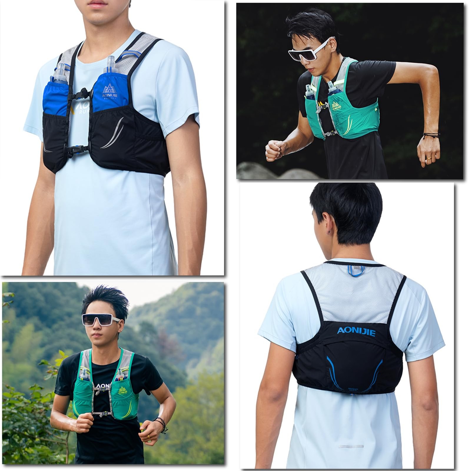 Hydration Pack Running Vest for Men & – Lightweight Trail Backpack for Marath...