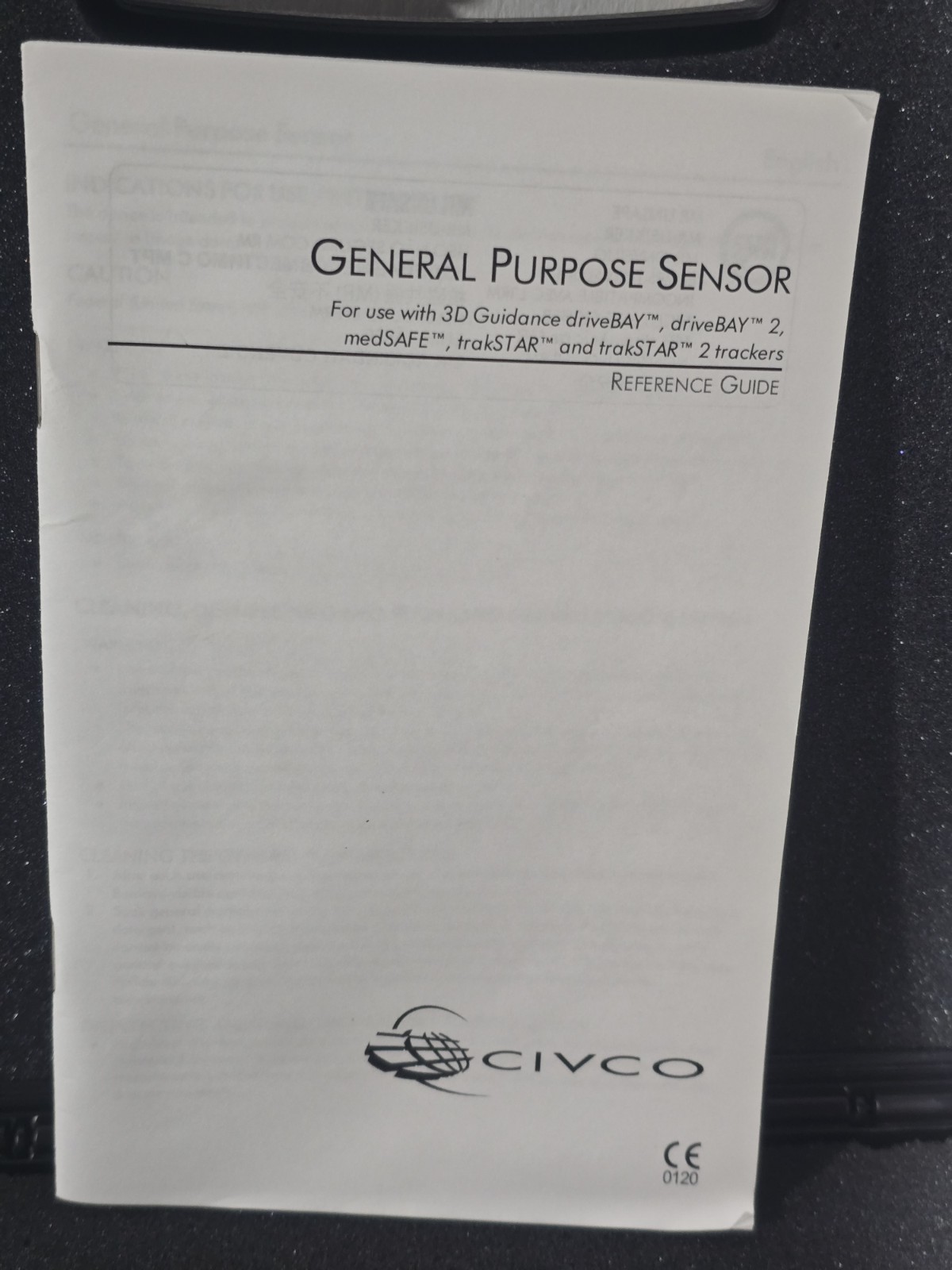 Civco 610-1066 General Purpose Electromagnetic Sensor Ref 410-240