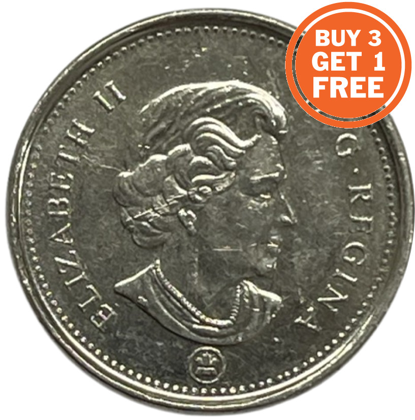 5 CANADIAN CENT - CHOOSE THE DATE 1963 ONWARDS - CANADA