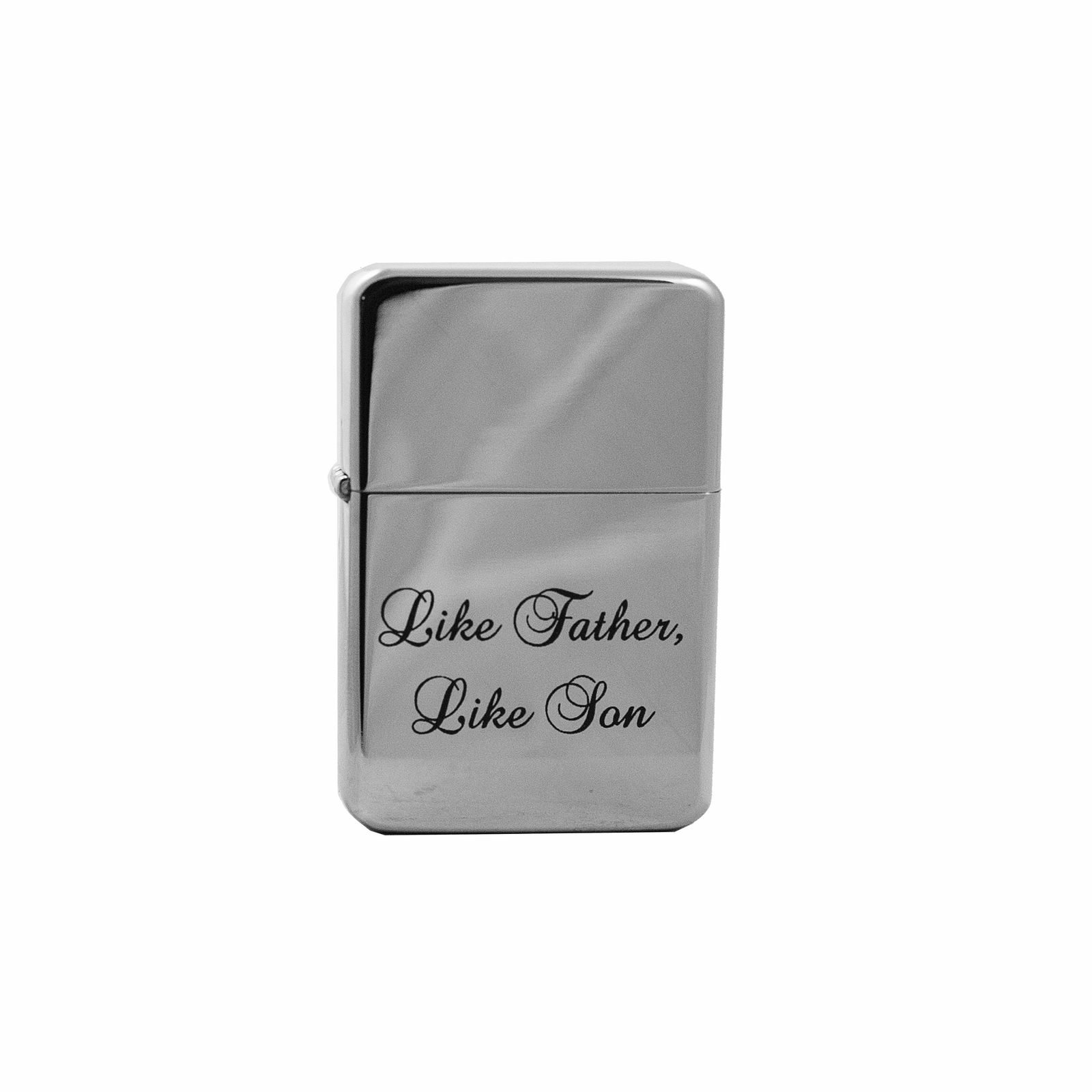 Lighter - Like Father Like Son High Polish Chrome